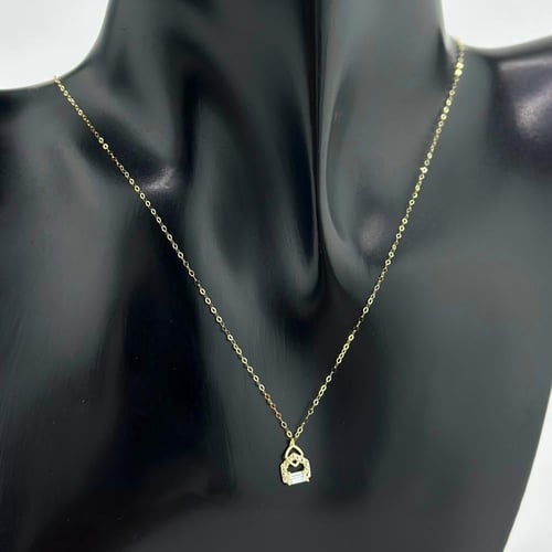 عقد ذهب ناعم ( 0.4 جرام - عيار 18 - NE0107 )