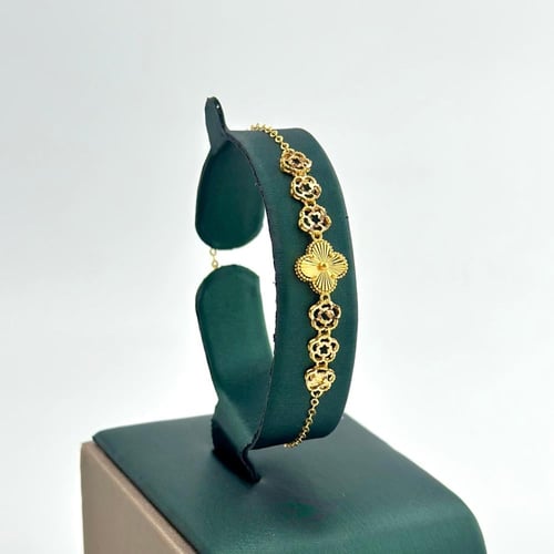 طقم ذهب بستان الورد ( 13.7 جرام - عيار 21 - SE0024...