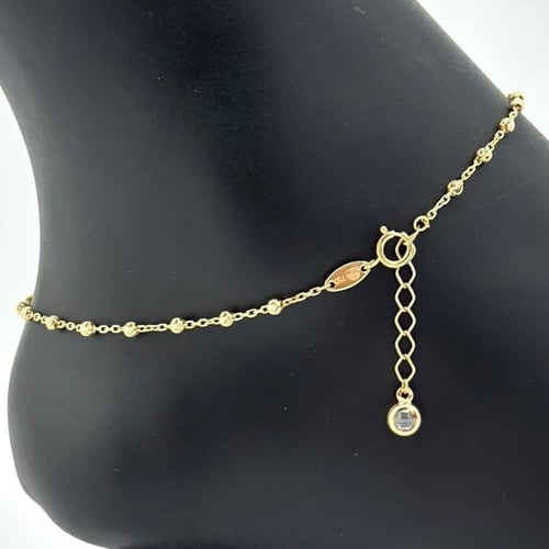 خلخال ذهب بكور الليزر إيطالي ( 1.8 جرام - عيار 18...