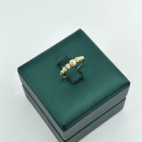 طقم جذاب بسلسال مبروم وكرات ليزرية ( 4.8 جرام - عي...