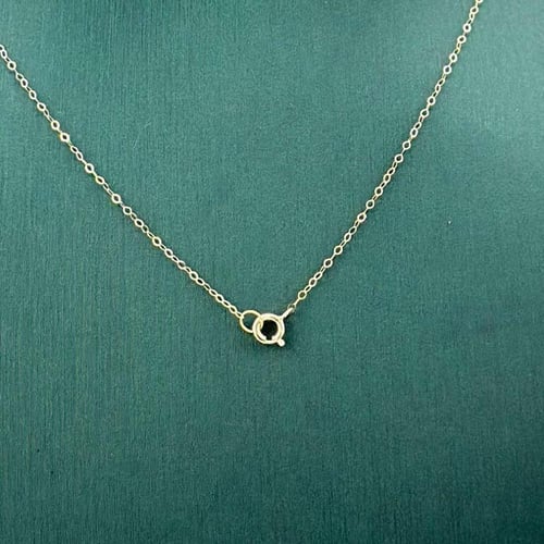 عقد الدمعة تصميم الماس ( 0.7 جرام - عيار 18 - NE11...