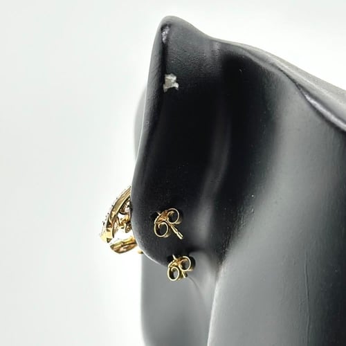 حلق ذهب بتصميم مبتكر ( 3.4 جرام - عيار 18 - EA0363...