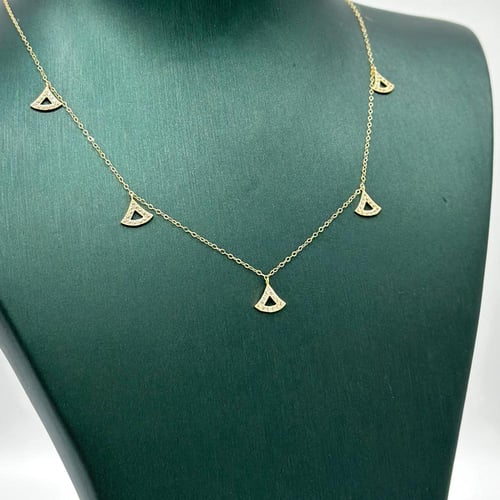 تشوكر ناعم تصميم الماس ( 0.9 جرام - عيار 18 - NE06...