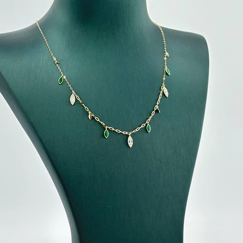 طقم الوان المينا مع قصّات الباقييت ( 3.1 جرام - عي...