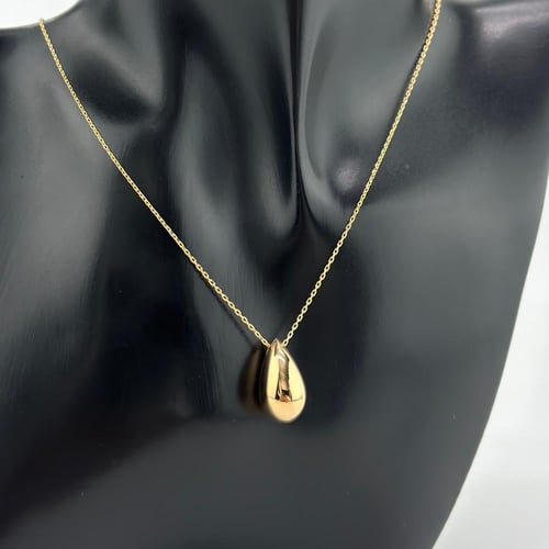 عقد الدمعة بتصميم ايطالي انيق ( 3.1 جرام - عيار 21...