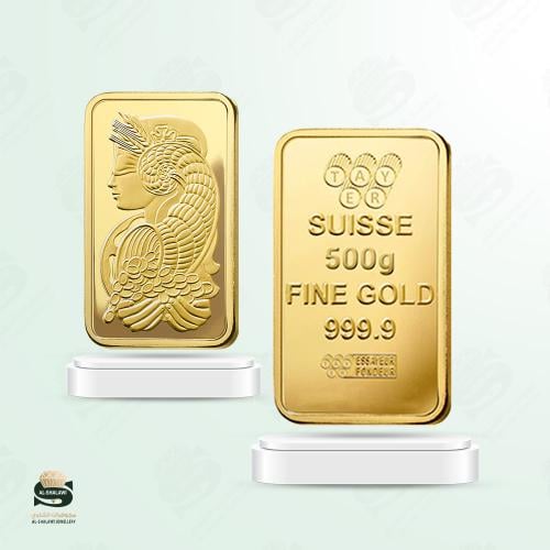 سبيكة ذهب محلية ( 500.0 جرام - عيار 24 - BU0500 )