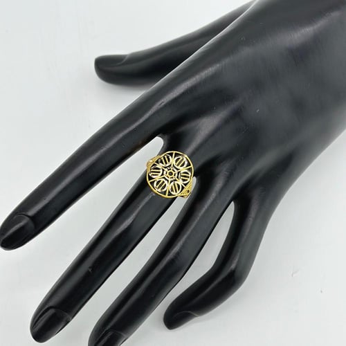 خاتم شمس الذهب ( 1.2 جرام - عيار 21 - RI0153 )