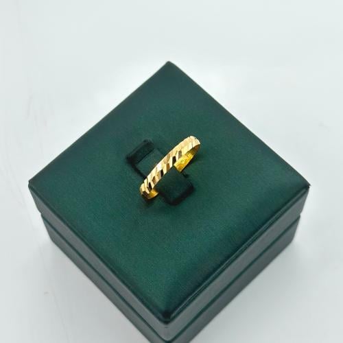 دبلة ذهب عناق النعومة ( عيار 21 - D0028 )