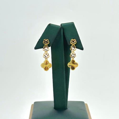 طقم ذهب ناعم بتصميم أنيق ( 14.7 جرام - عيار 21 - S...