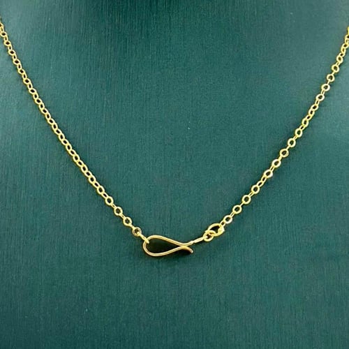 طقم ذهب ناعم بتصميم أنيق ( 9.4 جرام - عيار 21 - SE...