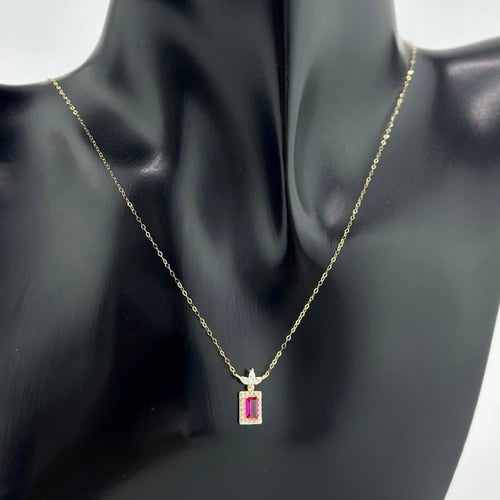 عقد ذهب ناعم ( 0.7 جرام - عيار 18 - NE0097 )