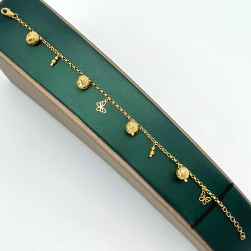 سوارة كرات النانو مع تصاميم فراشات ( 4.1 جرام - عي...