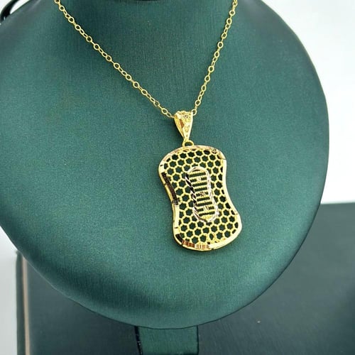 نصف طقم بتصميم مميز ( 4.3 جرام - عيار 21 - HSE0174...