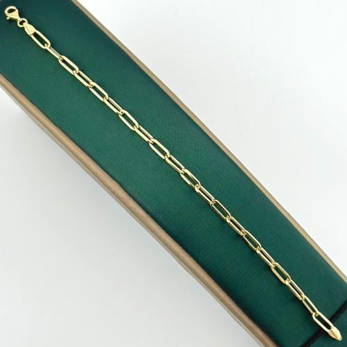 سوارة جنزير ايطالي ( 2.6 جرام - عيار 18 - BR0354 )