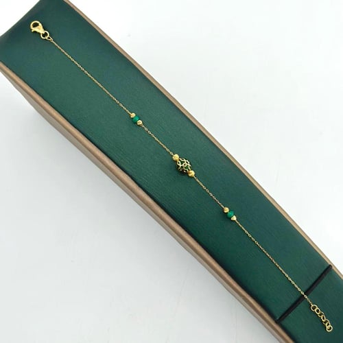 طقم ذهب بتصميم حصري و مميز ( 9.4 جرام - عيار 21 -...