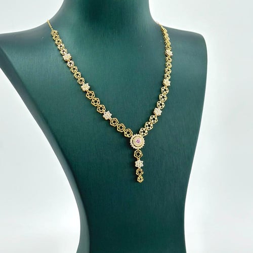 طقم زهرة الروزا كلاسيك ( 12.3 جرام - عيار 21 - SE0...