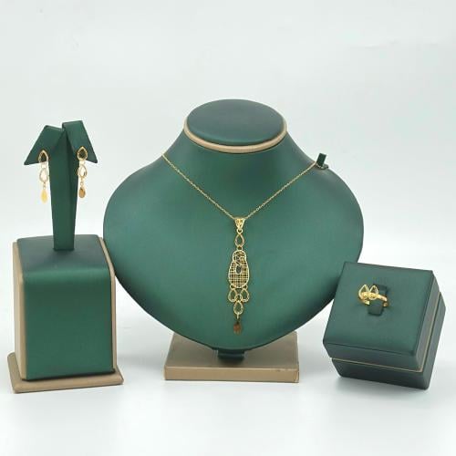 نصف طقم كلاسيك ( 5.4 جرام - عيار21 - HSE0134 )