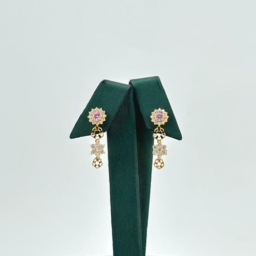 طقم زهرة الروزا كلاسيك ( 12.3 جرام - عيار 21 - SE0...