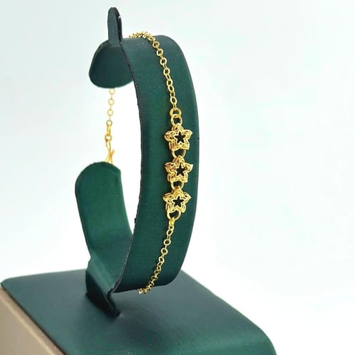 طقم ذهب ناعم بتصميم أنيق ( 9.4 جرام - عيار 21 - SE...