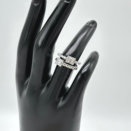 خاتم تميز الباقييت تصميم الماس ( 3.0 جرام - عيار 1...