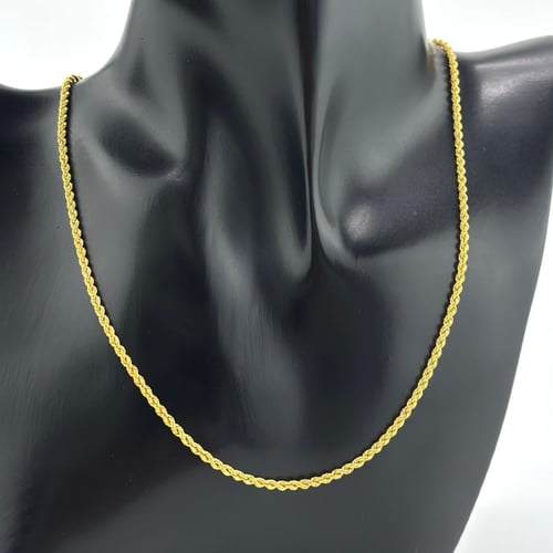 عقد ذهب مبروم بتصميم انيق ( 2.7 جرام - عيار 21 - N...