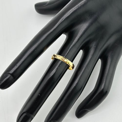 دبلة ذهب عناق النعومة ( عيار 21 - D0034 )