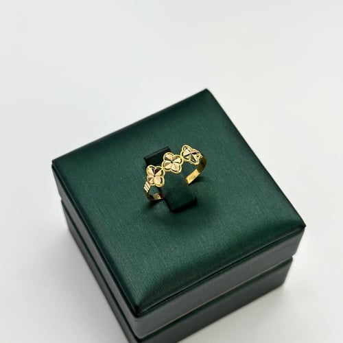 طقم على شكل ورود ( 10.6 جرام - عيار 21 - SE00073 )