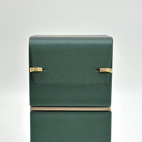 حلق ناعم دائري ( 0.9 جرام - عيار 21 - EA0085 )