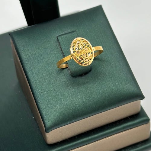 نصف طقم البادية ( 4.9 جرام - عيار 21 - HSE0155 )