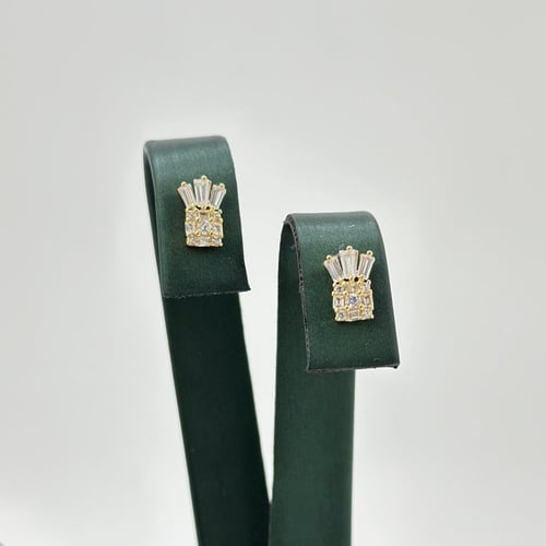 نصف طقم مربعات ( 4.8 جرام - عيار 18 - HSE0022 )