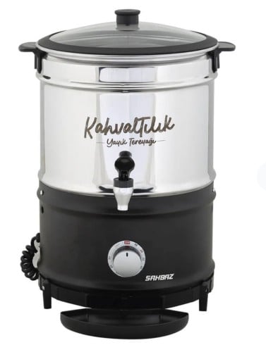 خضاضة حليب استيل 10 لتر بمؤقت