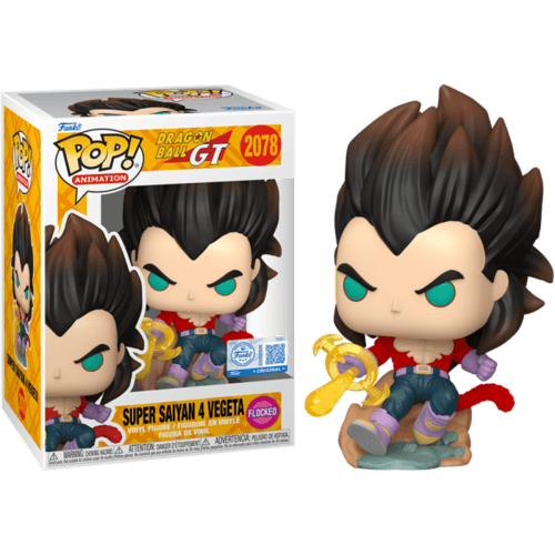 Dragon Ball: GT - Super Saiyan 4 Vegeta (Flocked)