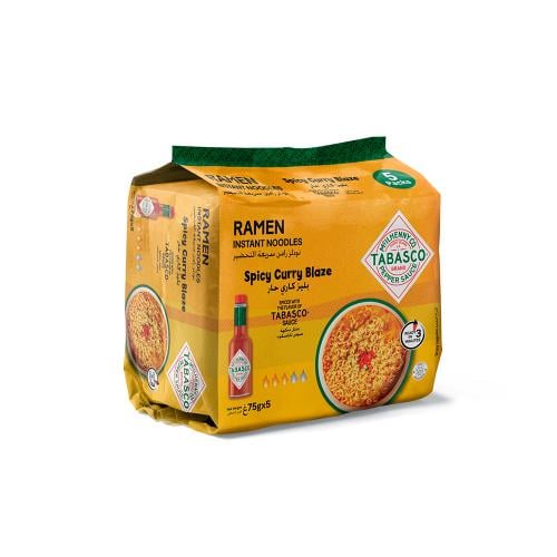 TABASCO® Ramen Instant Noodles Spicy Curry Blaze 5...