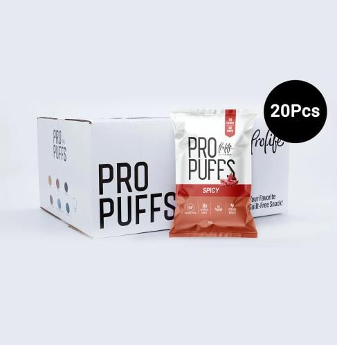 Prolife Pro Protien Puff Spicy Flavor 50g (PACK OF...