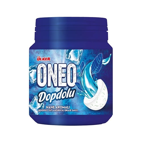 أولكر علكة بمحليات وبدون سكر محشوة بنكهة النعناع ا...