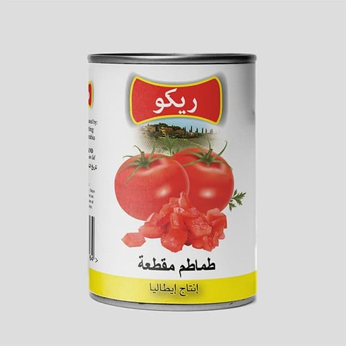 ريكو طماطم مقطعة