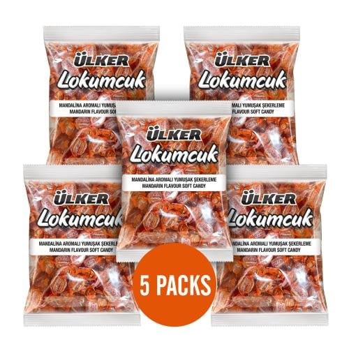 حلوي طرية بنكهة اليوسفي 5x1kg