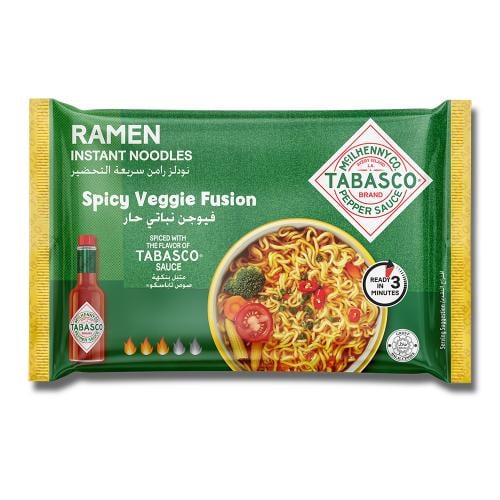 TABASCO® Ramen Instant Noodles Spicy Veggie Fusion...