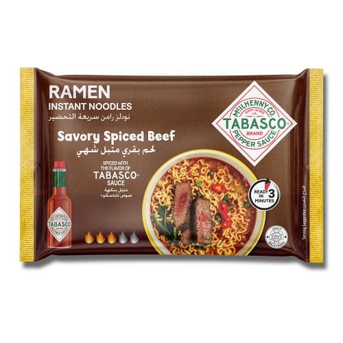 TABASCO® Ramen Instant Noodles Savory Spiced Beef...