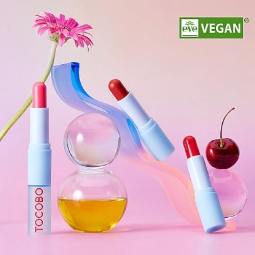 مرطب الشفاه الزجاجي الملون من توكوبو TOCOBO Glass...