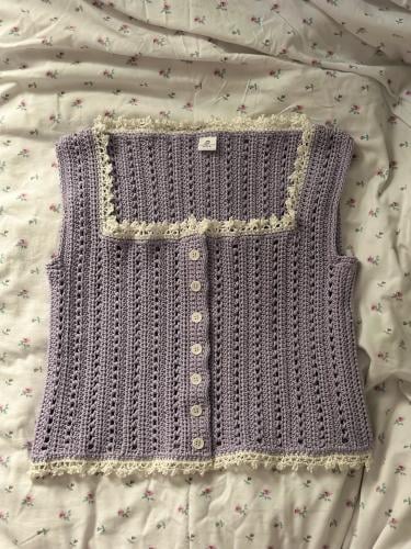 Lace Summer Top - Mauve
