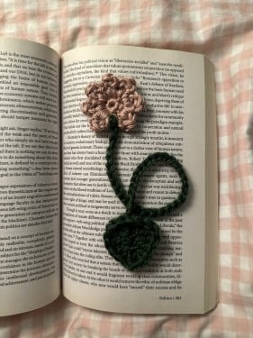 Flower Bookmark