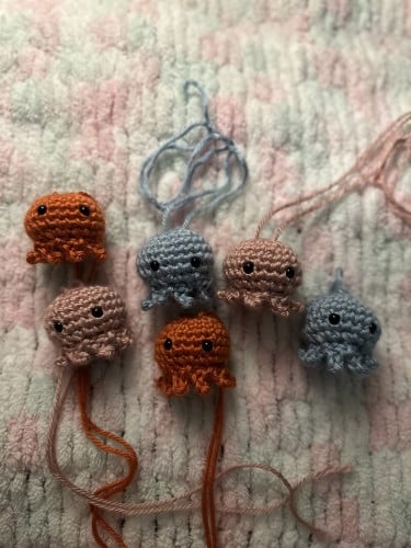 Octopus Keychain