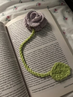 Rose Bookmark