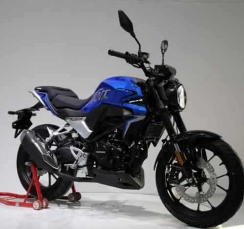 GXR motorcycle blue color