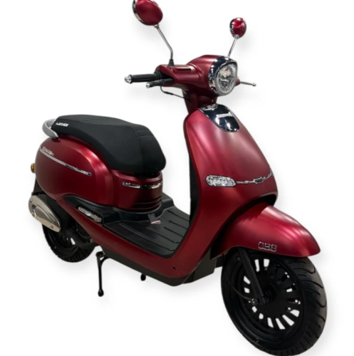 Motorcycle Mahi Vespa 150CC red color