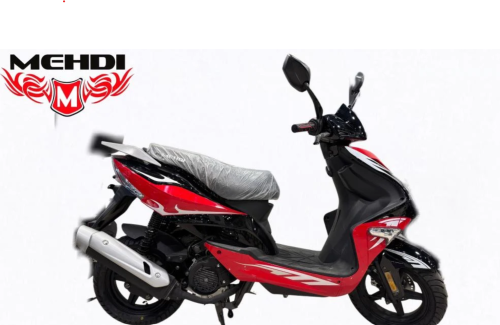 Motorcycle Mahdi R8B 150CC red color