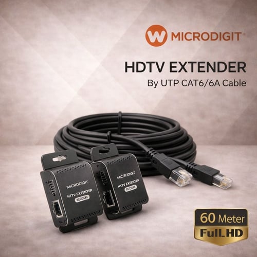 HDMI extender with 60M network cable