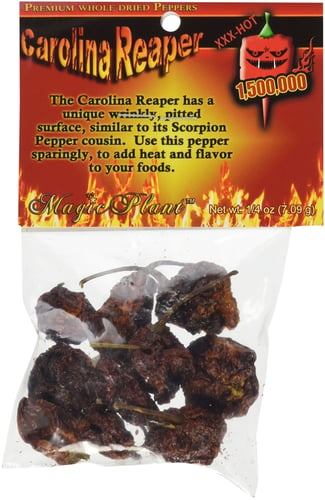 فلفل Carolina Reaper المجفّف (قرون كاملة) من Magic...