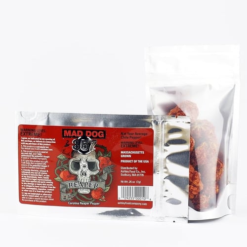 فلفل Carolina Reaper المجفّف من Mad Dog 357